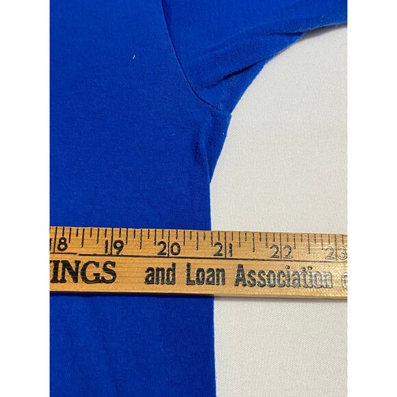 Parks & Recreation Lil’ Sebastian T-Shirt Men’s Size Medium Blue Short Sleeve - Picture 4 of 8